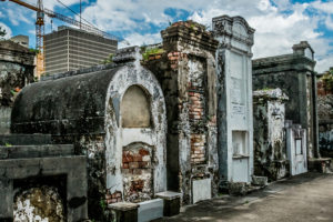 Cemetery in New Orleans, Louisisana