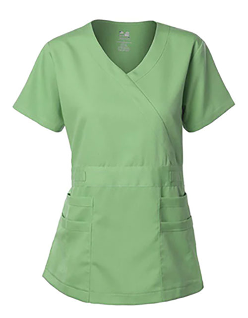 Hospital Scrubs Uniforms Soft Fabric Y - Neck Top Size, Excellent