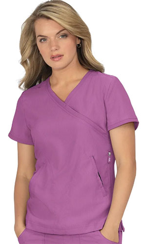 Women's Tuck-In Top/Jogger Scrub Set Medical Nursing Top and Pant